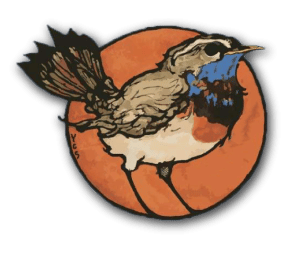 nightingale bird logo